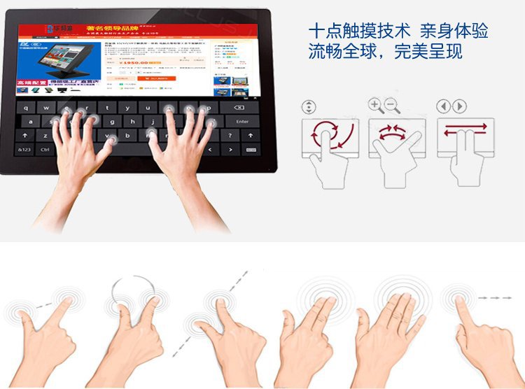 65寸電容觸摸一體機觸摸手勢 65寸電容觸摸一體機觸摸手勢